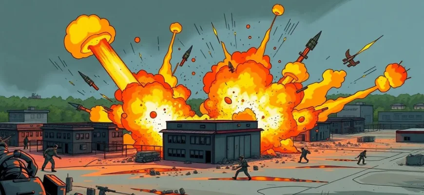 Explosive Films - Munitionslager in Flammen