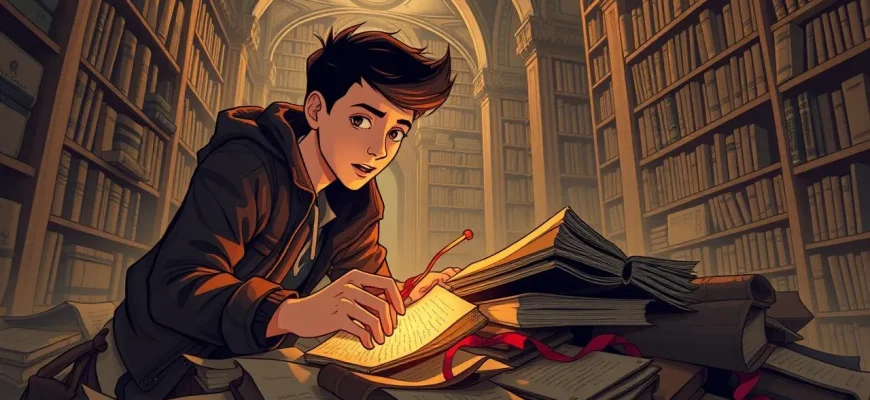 Abenteuerfilme über die Suche nach alten Manuskripten