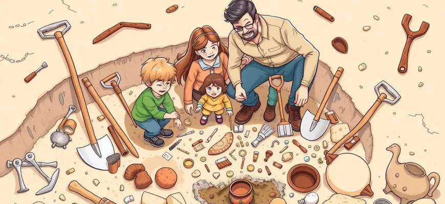 Familienfilme über Ausgrabungen und Abenteuer