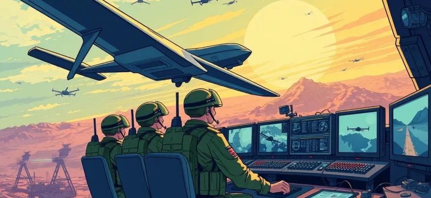 Kriegsfilme über Drohnenaufklärung