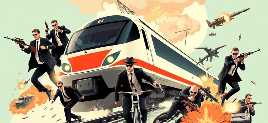 Die besten Actionfilme über Zugüberfälle