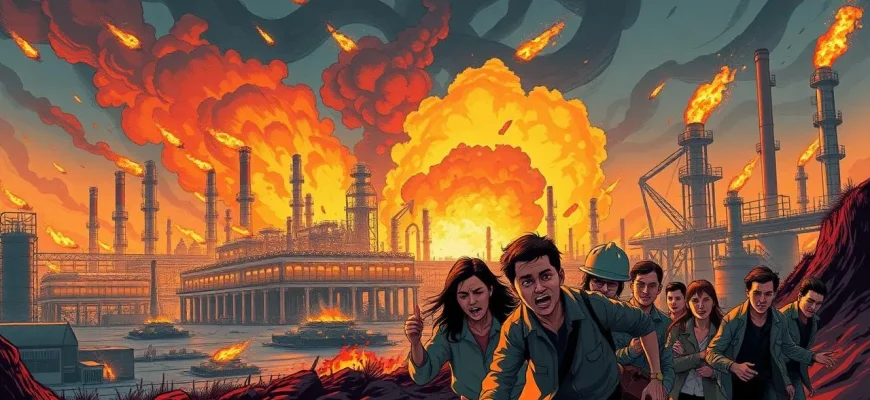 Katastrophenfilme über Ölraffinerien