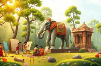 Historische Filme über die Kunst des alten Indien