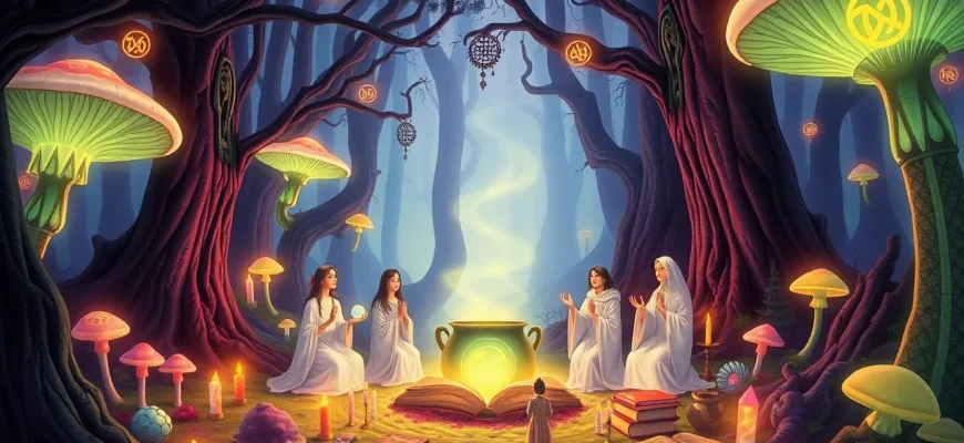 Mystische Filme über Druiden-Schulen