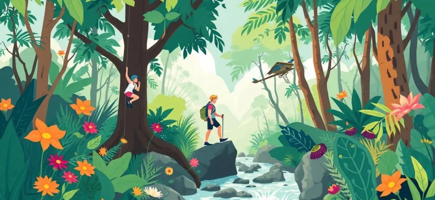 Abenteuerfilme in den Sommerdschungeln