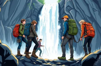 Abenteuerliche Filme bei Wasserfällen