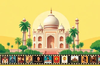 Historische Filme über Mogul-Architektur