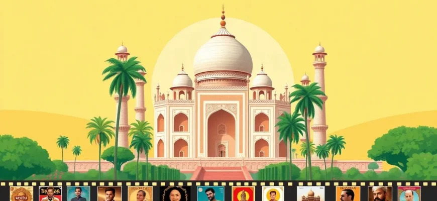 Historische Filme über Mogul-Architektur