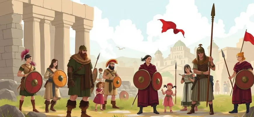 Historische Filme über thrakische Stämme