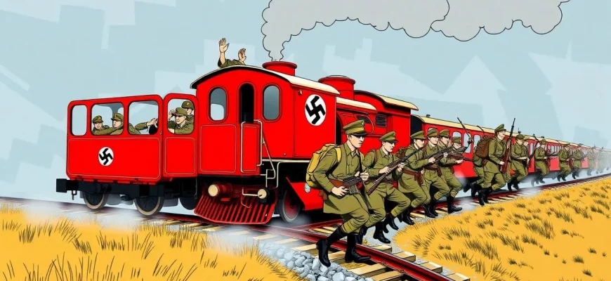 Kriegsfilme über Eisenbahner