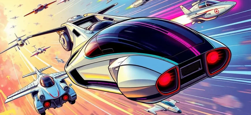 Actionfilme mit fliegenden Maschinen