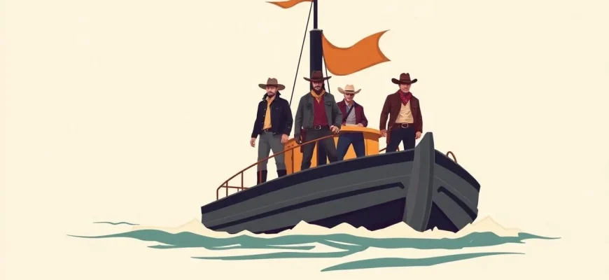 Western-Filme über Boote: Abenteuer auf den Flüssen und Meeren