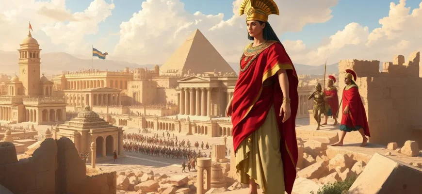 Historische Filme über die römische Eroberung Ägyptens