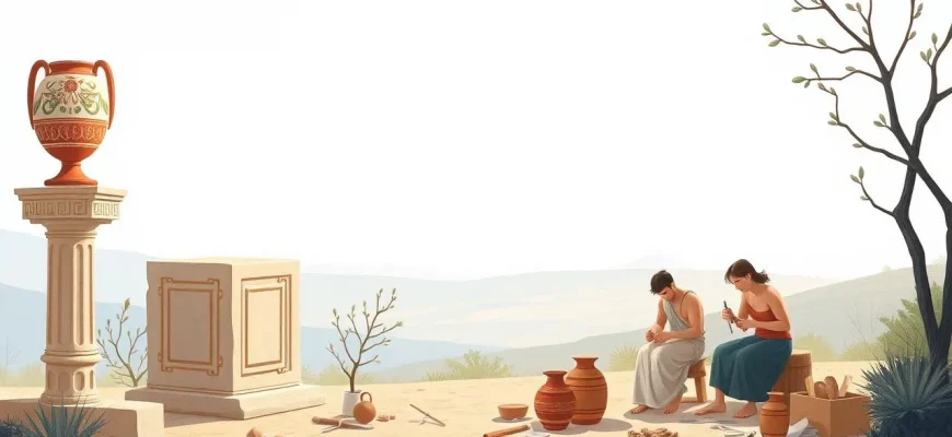 Historische Filme über etruskische Kunst