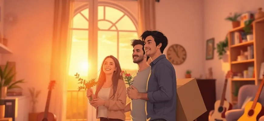 Melodramen über das Einziehen ins neue Zuhause