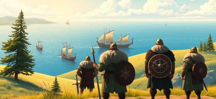 Historische Filme über die Wikinger und ihre Entdeckung Amerikas