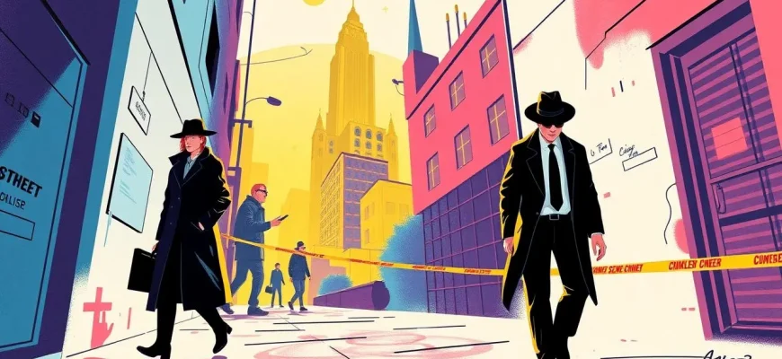 Kriminelle Filme mit Farbakzenten