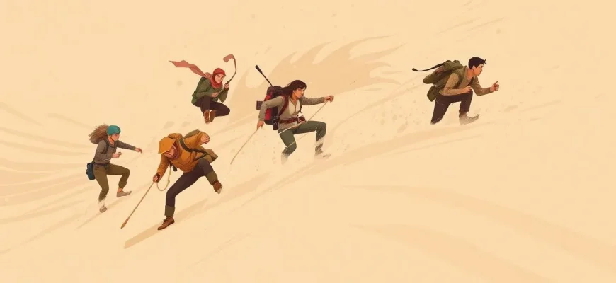 Abenteuerfilme in Sandstürmen