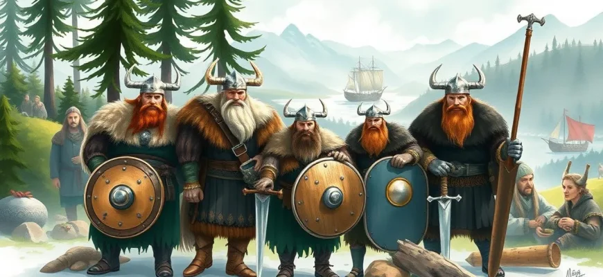 Historische Filme über das Leben der Wikinger