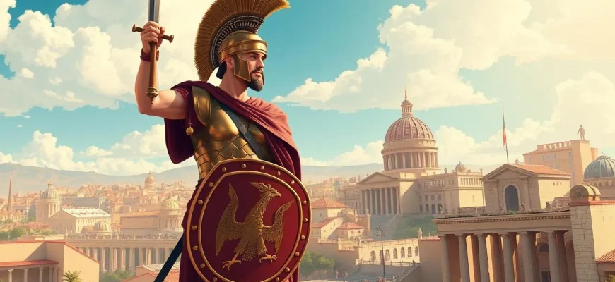 Historische Filme über römische Krieger