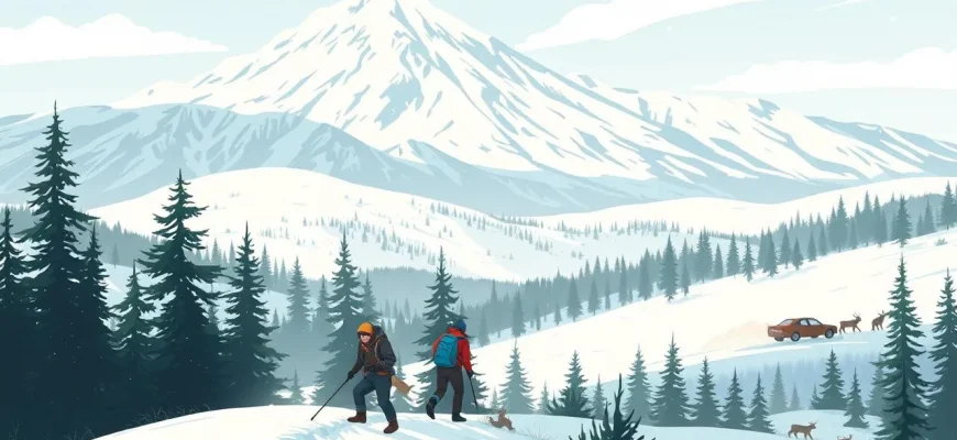 Actionfilme über die Taiga: Ein Abenteuer im Schnee