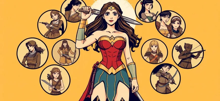 Filme über Frauen als Kriegerinnen