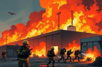 Filme über Brände auf Militärdepots