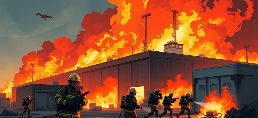 Filme über Brände auf Militärdepots