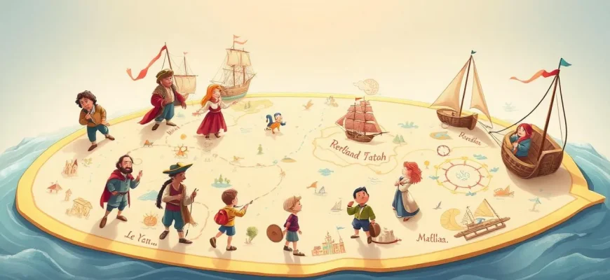 Historische Filme über die Entdeckung neuer Länder