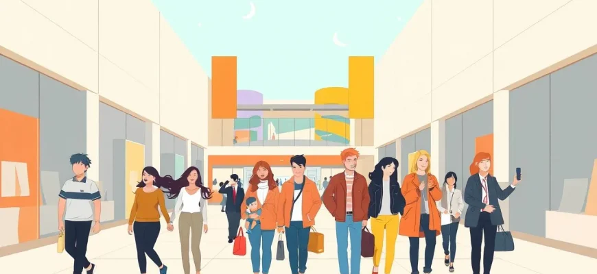 Biografische Filme über Einkaufszentren