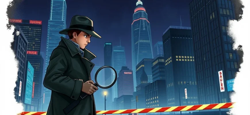 Krimi-Filme der nächtlichen Stadt