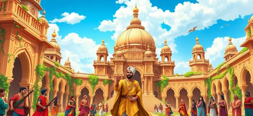 Historische Filme über indische Maharadschas