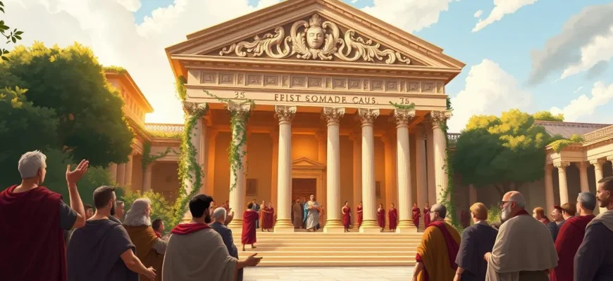 Historische Filme über den römischen Senat