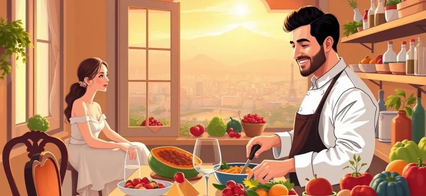 Romantische Filme über Köche