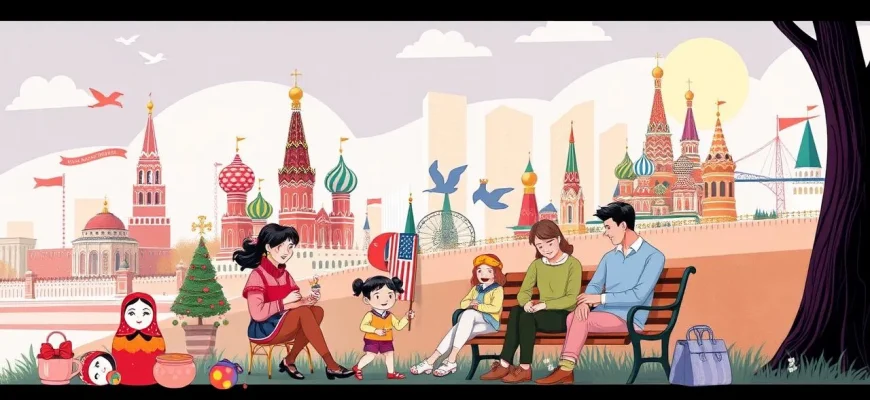 Familienfilme, die das Herz von Moskau zeigen