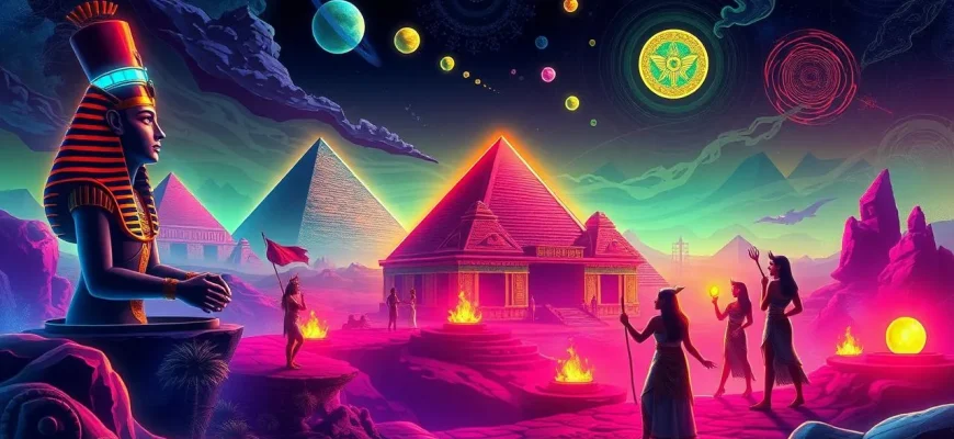 Mystische Filme über ägyptische Rituale