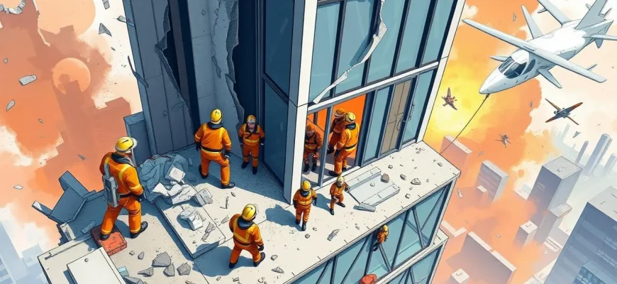 Filme über Rettung in luftiger Höhe