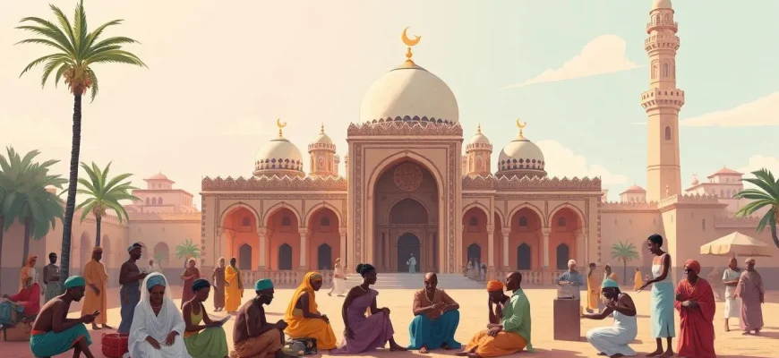 Historische Filme über alte afrikanische Städte