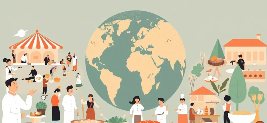 10 Biografische Filme über Nationalküchen