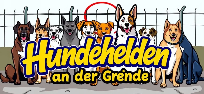 Militärische Filme über Hunde an der Grenze
