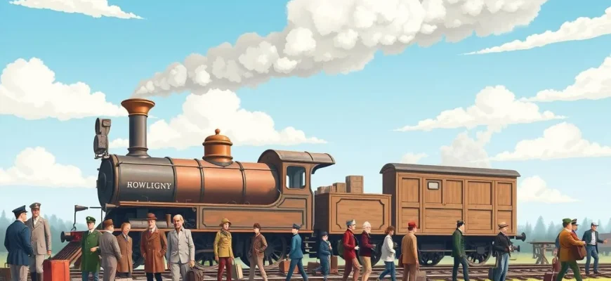 Historische Filme über die ersten Eisenbahnen