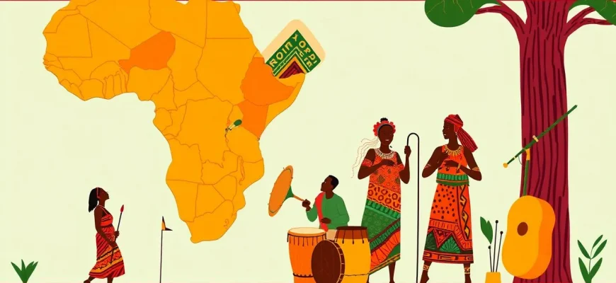 Historische Filme über die afrikanische Kultur