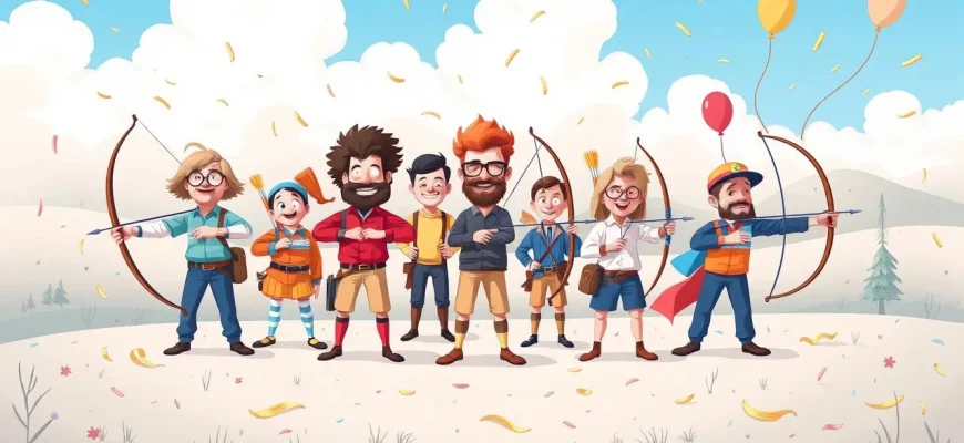 10 Komische Filme über Bogenschießen