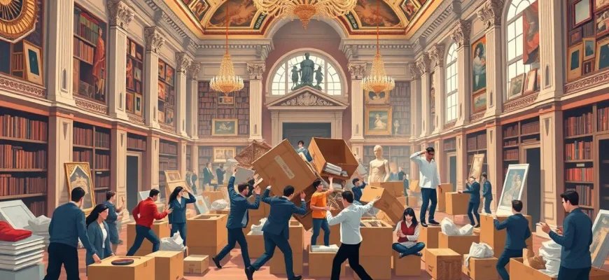 Filme über die Evakuierung von Museen