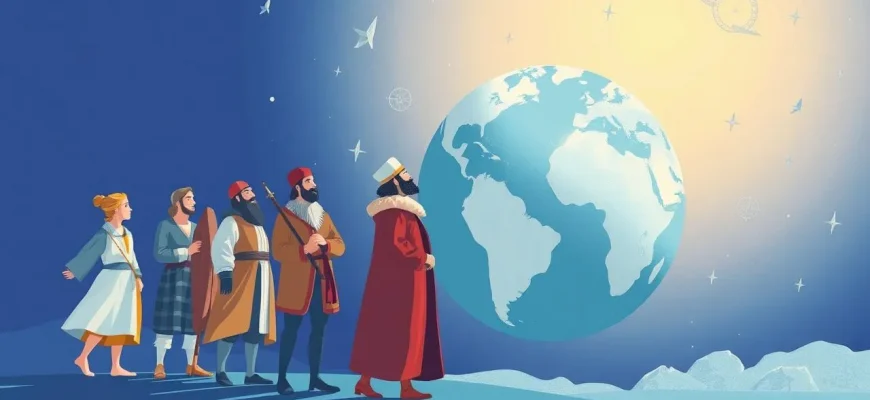 Historische Filme über große geografische Entdeckungen