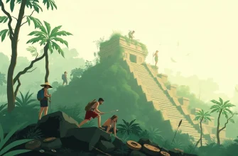 Abenteuerfilme über Maya-Städte