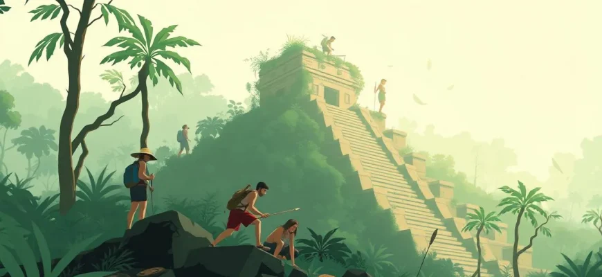 Abenteuerfilme über Maya-Städte