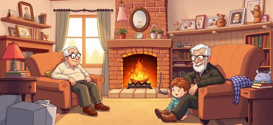 Komödien über Großvater und Enkelin