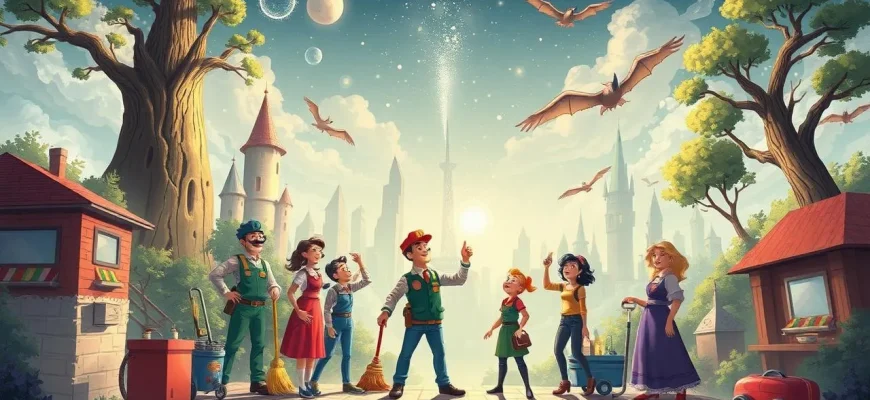 Fantasiefilme über Reinigungskräfte