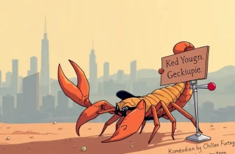 Lustige Skorpion-Komödien